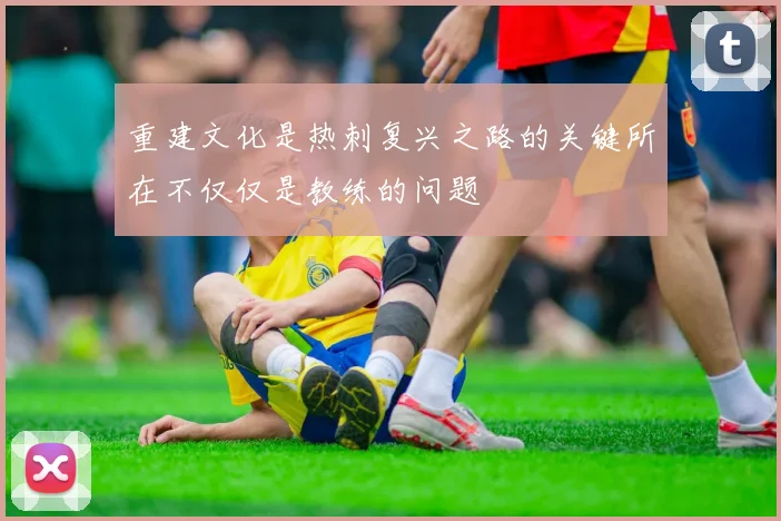 重建文化是热刺复兴之路的关键所在不仅仅是教练的问题